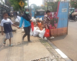 Pejalan kaki tak nyaman. Foto | Dokpri