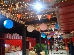 Konsep Pujasera, dan meriahnya dekorasi GBK GO-FOOD Festival |Indria Salim
