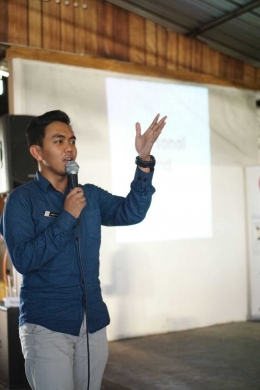 Adam - Ketua PERHUMAS Muda Yogyakarta. dok (PMY)