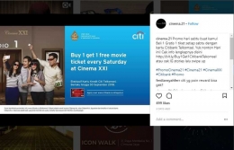 Twitter Cinema 21 (sumber: https://twitter.com/cinema21)