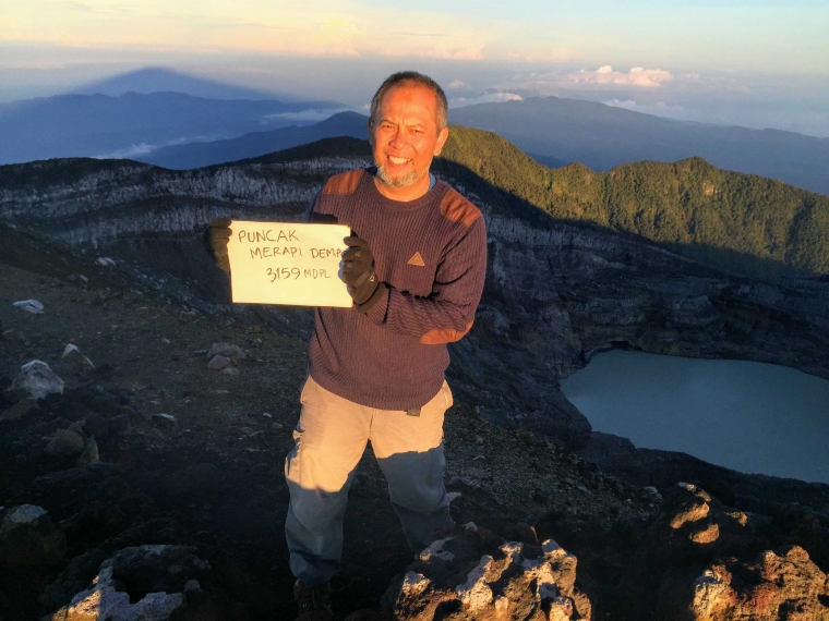 Piramid di atas Gunung Dempo, Pagaralam | Foto: Rifki Feriandi