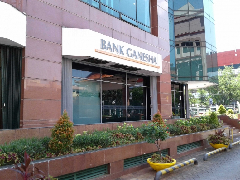 bank ganesha di kawasan manggadua (sumber: dokumentasi pribadi)