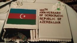 100th Anniversary Cake of Azerbaijan (my documentation)