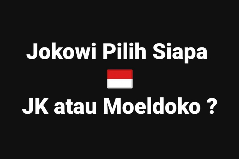 Ilustrasi Jokowi Pilih Siapa ? (dok;pribadi)