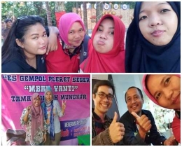 Alhamdulillah, kopdarrr. Bloger Semarang dan Kompasianer Semarang. Dadah-dadah ke Mbak Wahyu Sapta, om Wang Eddy dan Om Agung BS. Dokpri