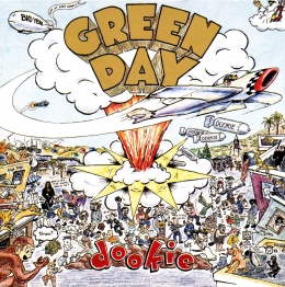 Album Dookie, merupakan Album pertama yang diproduksi dengan Major Label Reprise Record (image reprise record)