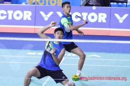 Bagi Wahyu Nayaka/Ade Yusuf dan Berry/Hardianto, gelar di Australia Open akan menjadi gelar perdana di tahun 2018 setelah sebelumnya hanya menjadi runner-up/Foto: badminton.indonesia.org