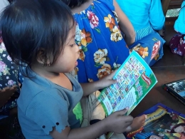 Satu Pendaki Satu Buku - inisiatif keren dari Sembalun | Foto: BangDJ