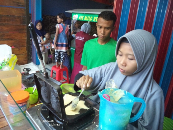 Membuat Taiyaki (dok.pri)