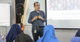 Evan Indrawijaya, HR Director Danone ELN Indonesia paparkan policy Danone Indonesia (Dok. Danone Indonesia)