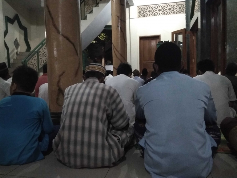 Suasana Jamaah Salat Tarawih.  Dok.  Pribadi