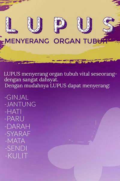 Informasi tentang Lupus. (Sumber: Yayasan Lupus Indonesia)