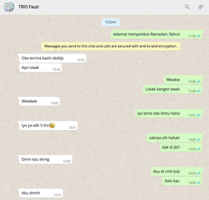 dok: screenshot pribadi