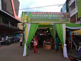 Foto Pasar Beduk tahun 2018 di Jl. Mr. Ass'at,daerah pasar Jambi. (Dok. Pribadi)