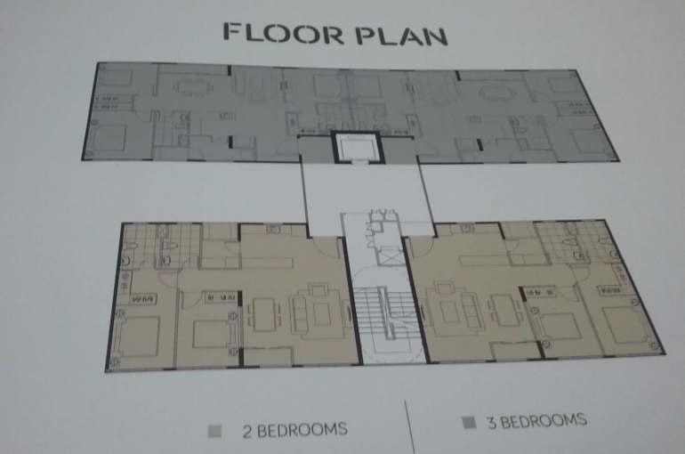Floorplan Apartemen Lloyd (Dokpri)