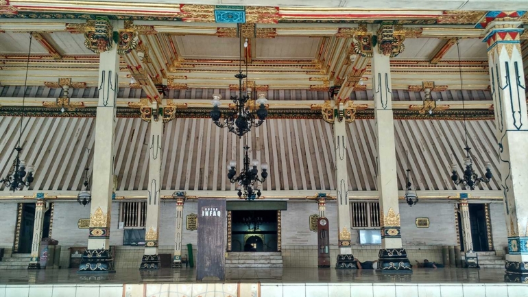 Masjid Agung Kauman Yogyakarta. Sudah hampir beberapa bulan saya sering shalat di sini. - Dokumentasi Pribadi.
