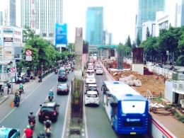 Kemacetan Lalu Lintas Sering jadi Penghambat Para Pekerja Kota Besar yang Ingin Berbuka Bersama Keluarga