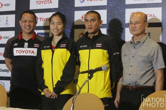 Legenda ganda putra Indonesia, Rexy Mainaky (paling kiri), kini menjadi pelatih tim Thailand yang menjadi tuan rumah Piala Thomas/Uber 2018/Foto: bangkokpost.com