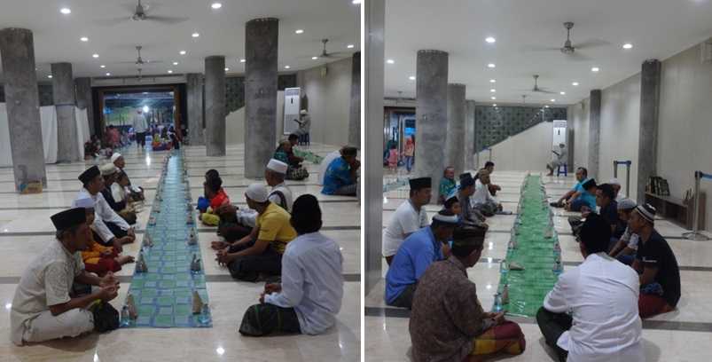 Berbuka puasa bersama (Sumber: dokumen pribadi) &nbsp;