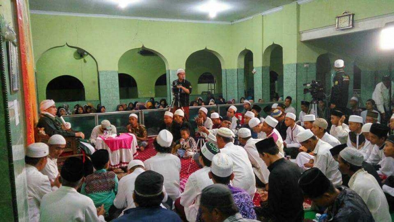 Suasana Pengajian di Masjid Al Kurdi/Doc Fb Masjid Al Kurdi