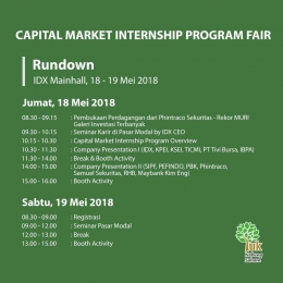 Rundown CMIF 2018