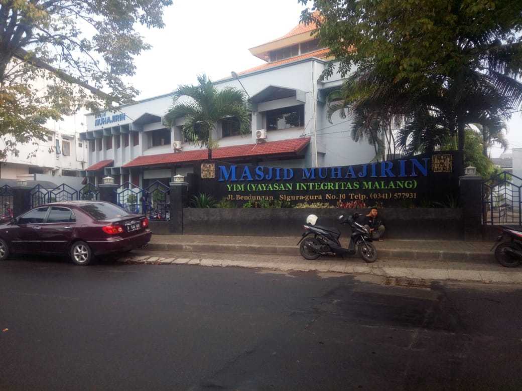 Masjid Muhajirin Malang, salah satu masjid favorit saat bulan ramadhan (Dokumentasi Pribadi)
