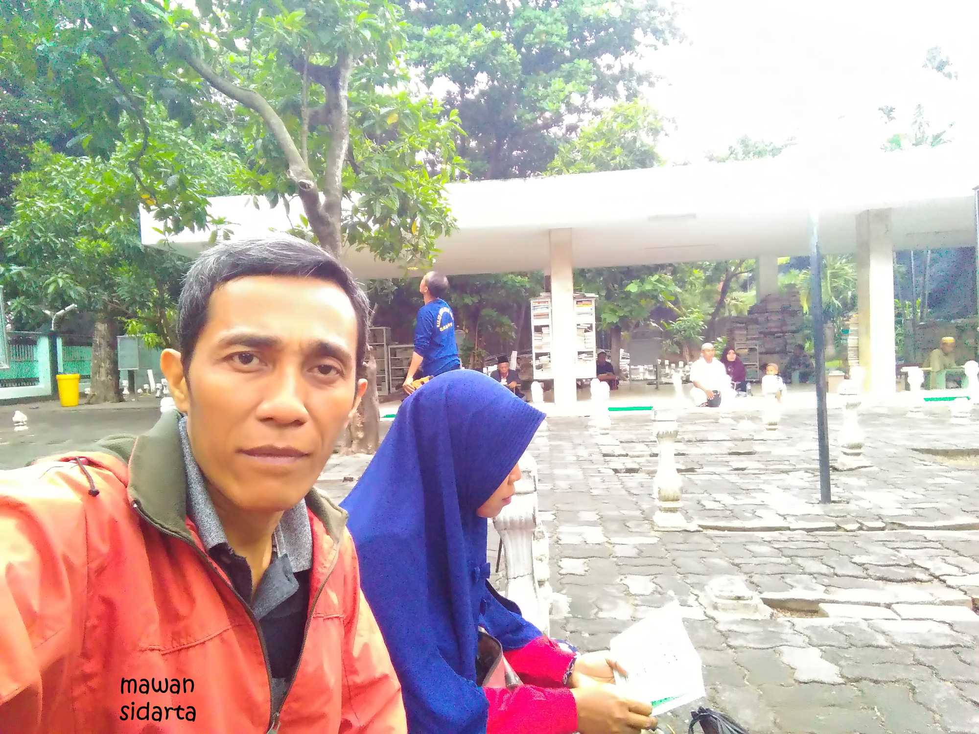 Membacakan Yassin (dok.pri)
