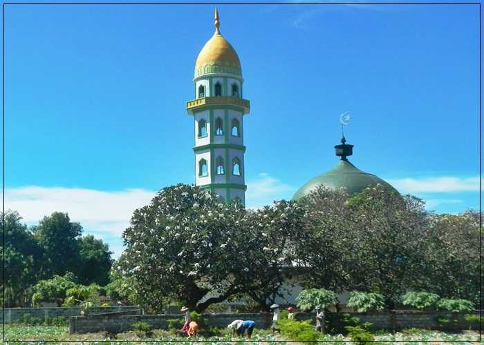 Masjid Al Amanah, Embung Papak, kota Selong Lotim. Dokpri