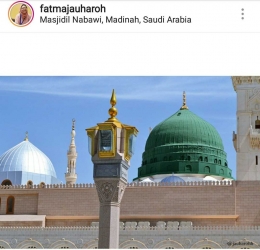 Dok. Fatma Jauharoh | Masjid Nabawi Tampak Luar