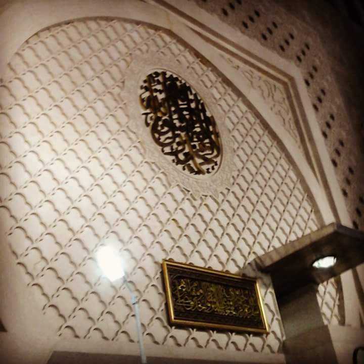 Salah satu sudut dalam lantai utama masjid istiqlal
