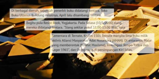 Diolah dari tangkapan layar Fahrenheid 451 dan kbr.id