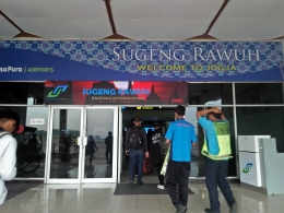 Suasana di Bandara Adisucipto Yogyakarta (dok. pri)