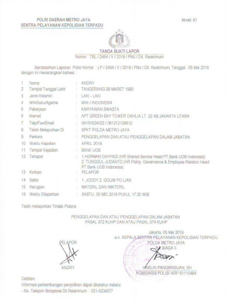 Dokumen by One Indonesia Satu