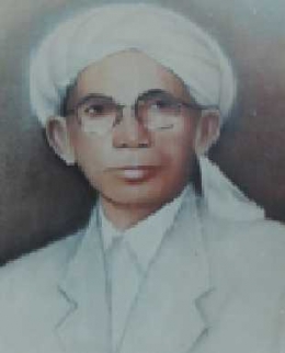 KH. Ali Jaya, murid utama KH. Syam'un, pendiri Al-Khairiyah dok. Ahmad Yusdi 