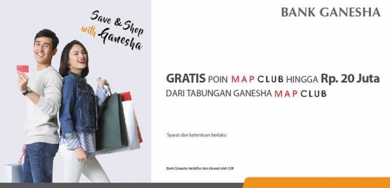 Tabungan MAPClub. Dok. https://www.bankganesha.co.id