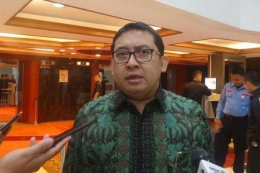 Wakil Ketua DPR RI Fadli Zon di Kompleks Parlemen, Senayan, Jakarta, Senin (7/8/2017).