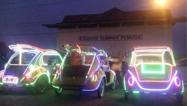 Mobil gowes di PKOR Way Halim | Foto: Saibumi.com