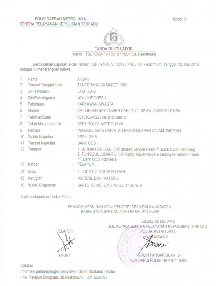 Dokumen by One Indonesia Satu