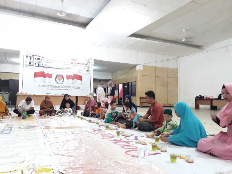 Bukber ala KPU Babar, Jum'at (25/5/2018)