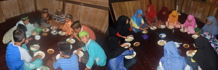Bukber Bersama Bentangor Kids. Foto dok. Yayasan Palung