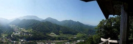Pemandangan panorama dari Godaidou (Dokumentasi Pribadi)