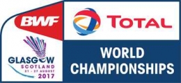 Salah satu logo Kejuaraan Dunia Bulu Tangkis (dok. BWF)