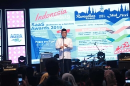 Wakapolri di acara Ramadhan Jazz Festival 2018 yang berlangsung di pelataran masjid Cut Meutia Jakarta Pusat, Jumat malam 25 Mei 2018 -Spri TB2