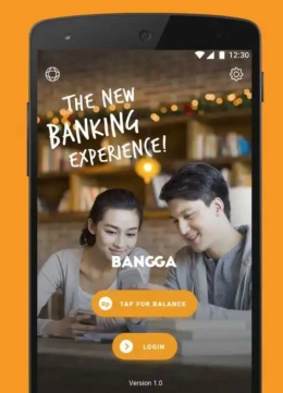 Aplikasi Bangga bisa diunduh secara cuma-cuma (sumber: Bank Ganesha)