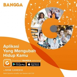 Aplikasi Bangga, buti Bank Ganesha bisa menjawab perubahan zaman dengan terus berinovasi?foto Instagram Bank Ganesha