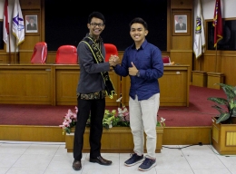 Satriyo Wicaksono sebagai Ketua PERHUMAS Muda Yogyakarta periode 2018-2019. dok (PMY)