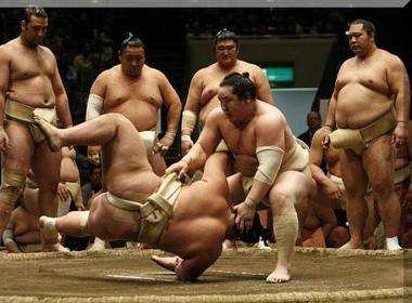 Pesumo latihan fisik secara keras dan teratur. Photo : Japan Travel