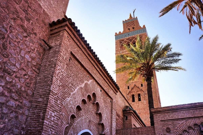 Ikon kota Marrakech, Mesjid Koutoubia (dokumentasi pribadi)