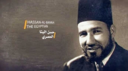 Hasan al Banna adalah kakek dari Tariq Ramadan, seorang pendiri organisasi Ikhwanul Muslimin yang mengutamakan Islam yang demokratis dan cinta damai. (foto: islamedia)