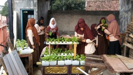 Kegiatan Berhidroponik di Sekolah - Dok. Susanti Hara